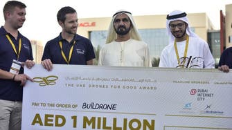 Dubai ruler honors UAE drones and robotics competition winners 