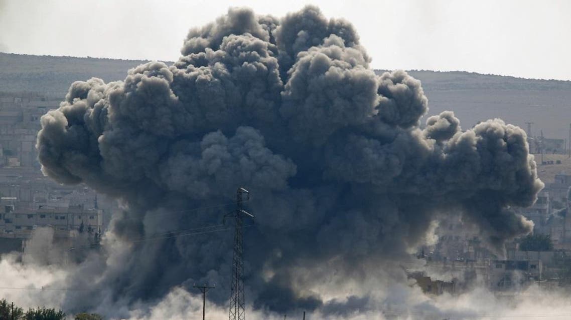 Near Mosul, three air strikes struck an ISIS tactical unit and destroyed a checkpoint, seven fighting positions, a vehicle and an assembly area, the statement said (Reuters)