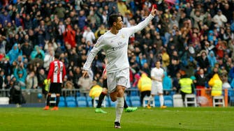 Ronaldo scores twice to lead Madrid to 4-2 win over Bilbao