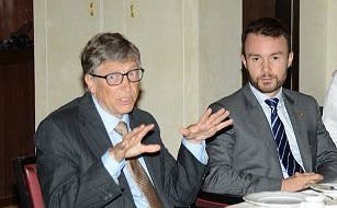 hassan with bill gates