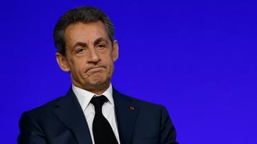 File photo of Nicolas Sarkozy, head of France's Les Republicains political party and former French President, speaks on the second day of his party's national council in Paris. (Reuters)