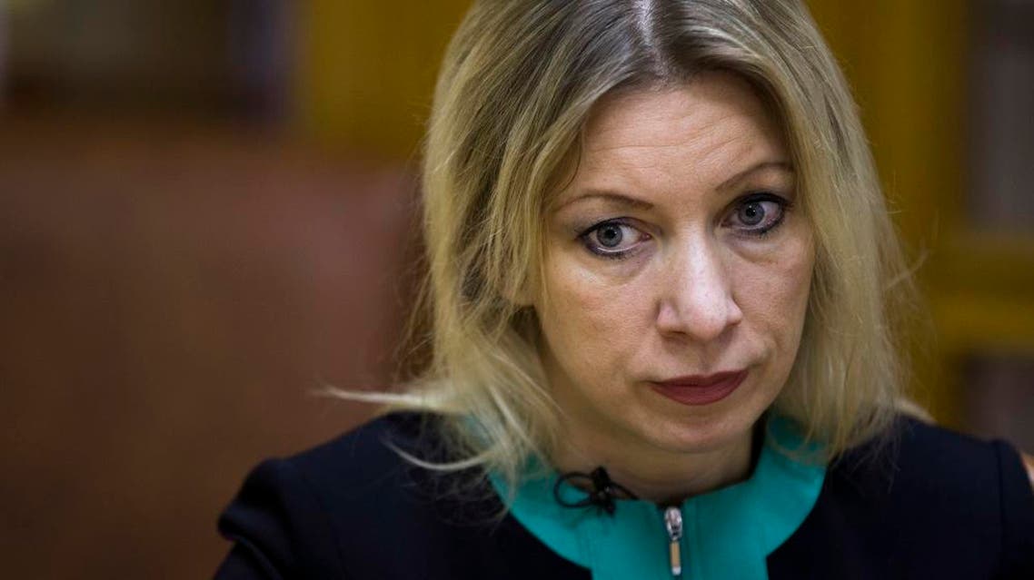 Russian Foreign Ministry spokeswoman Maria Zakharova listens for a question during her interview to the Associated Press in Moscow, Russia, Tuesday, Dec. 1, 2015. Zakharova told The Associated Press on Tuesday that the incident, in which two Russian servicemen were killed, not only strained the previously warm ties between Russia and Turkey but also “made the Vienna talks difficult” and made Moscow more determined to get other parties to agree on a list of terrorist groups in Syria before the next round of talks. Without that, Zakharova said a joint action in Syria is impossible. (AP Photo/Pavel Golovkin)