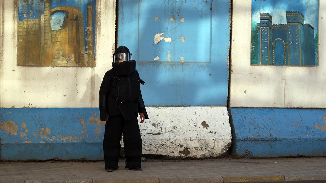 Iraqi artist Hussein Adil afp