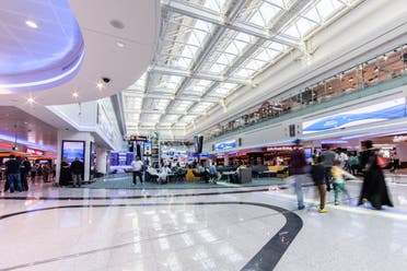 This, Tuesday, Feb. 23, 2016 image released by the Dubai Airport and made available today, shows the Dubai airport new Concourse D which increase the total passenger capacity of the airport from 75 million to 90 million, in Dubai, United Arab Emirates. (AP)