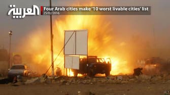 Four Arab cities make ‘10 worst livable cities’ list