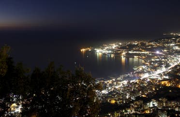A general view of the Bay of Jounieh with houses and roads, from Harissa mountain, north of Beirut, Lebanon. (Reuters)