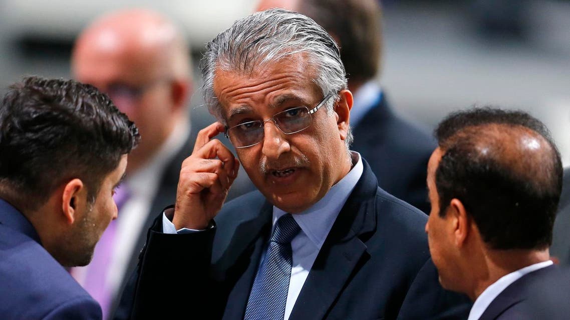 FIFA presidential candidate Sheikh Salman bin Ibrahim al-Khalifa of Bahrain ponders after the first round of the election during the extraordinary FIFA congress in Zurich, Switzerland, Friday, Feb. 26, 2016. AP