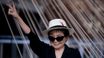 Yoko Ono hospitalized for flu symptoms, but on the mend