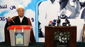 Rafsanjani leads Iran assembly vote