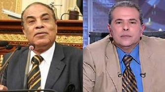 فيديو لضرب توفيق عكاشة بـ "الجزمة" في البرلمان المصري