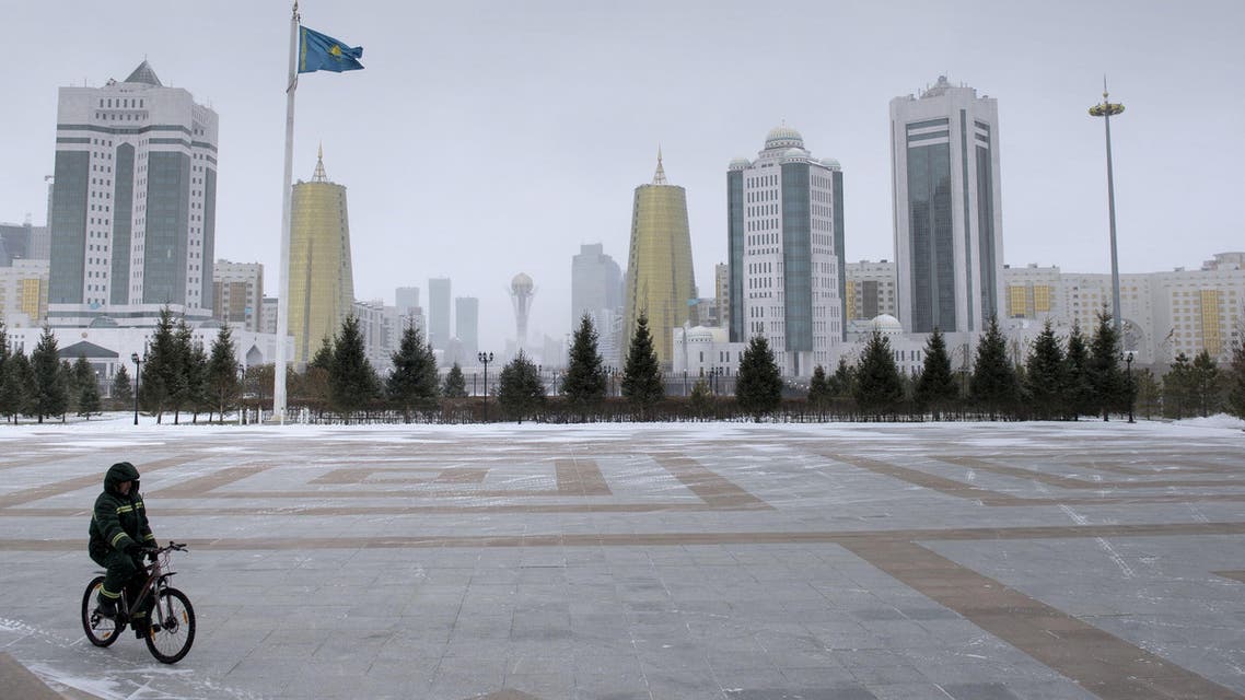 The Kazakh capital Astana is seen from the Presidential Palace, November 2, 2015. (Reuters)