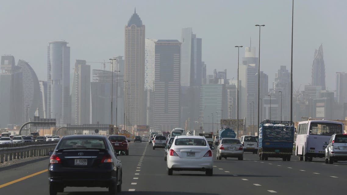 Cars pass by the Business Bay Towers, Tuesday, July 28, 2015, in Dubai, United Arab Emirates. (AP)