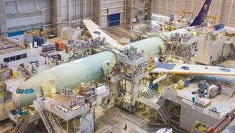 Saudi Arabia airline’s first A330-300 jet in the making 