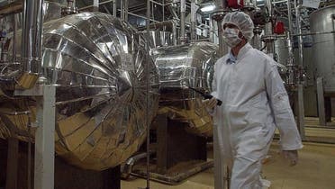 A uranium-enrichment plant at Natanz has been a focus of international anxiety over Tehran’s nuclear work. (AP)