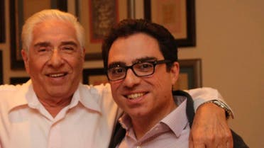 Siamak Namazi (R) is pictured with his father Baquer Namazi in this undated family handout picture. (Reuters)