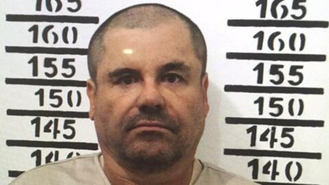 Joaquin Guzman humiliated President Enrique Pena Nieto’s administration when he escaped in July through a hole in his cell’s shower. (File photo: AP)