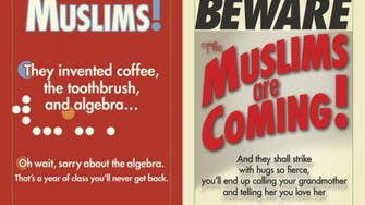 Funny ads targeting Muslim stereotypes debut on NYC subway 