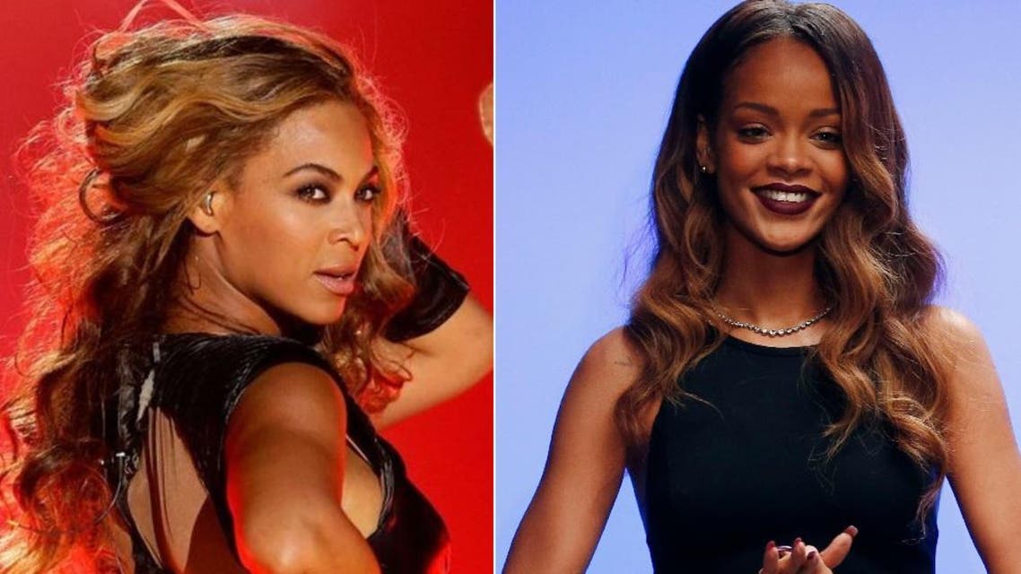 beyonce rihanna afp reuters