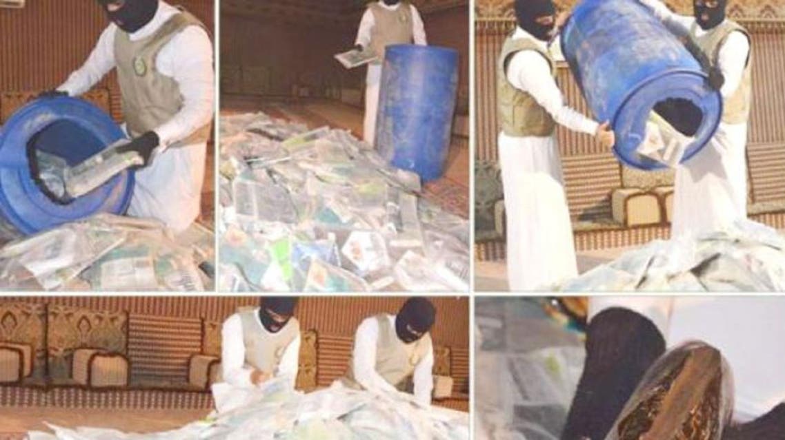 Security operations during the first four months of this Hijri year resulted in the seizure of 26.5 million amphetamine tablets, 16.1 tons of hashish, 6.3 kg of crude heroin, 2.14 kg of heroin ready for distribution, 4.7 million narcotic tablets, 401.6 kg of cocaine, 3 kg of “shabu” (methamphetamine), 565.8 grams of opium, 339 various weapons, 8,497 bullets, and SR26,582,831 in cash. — SPA
