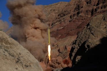 Iranian missile test