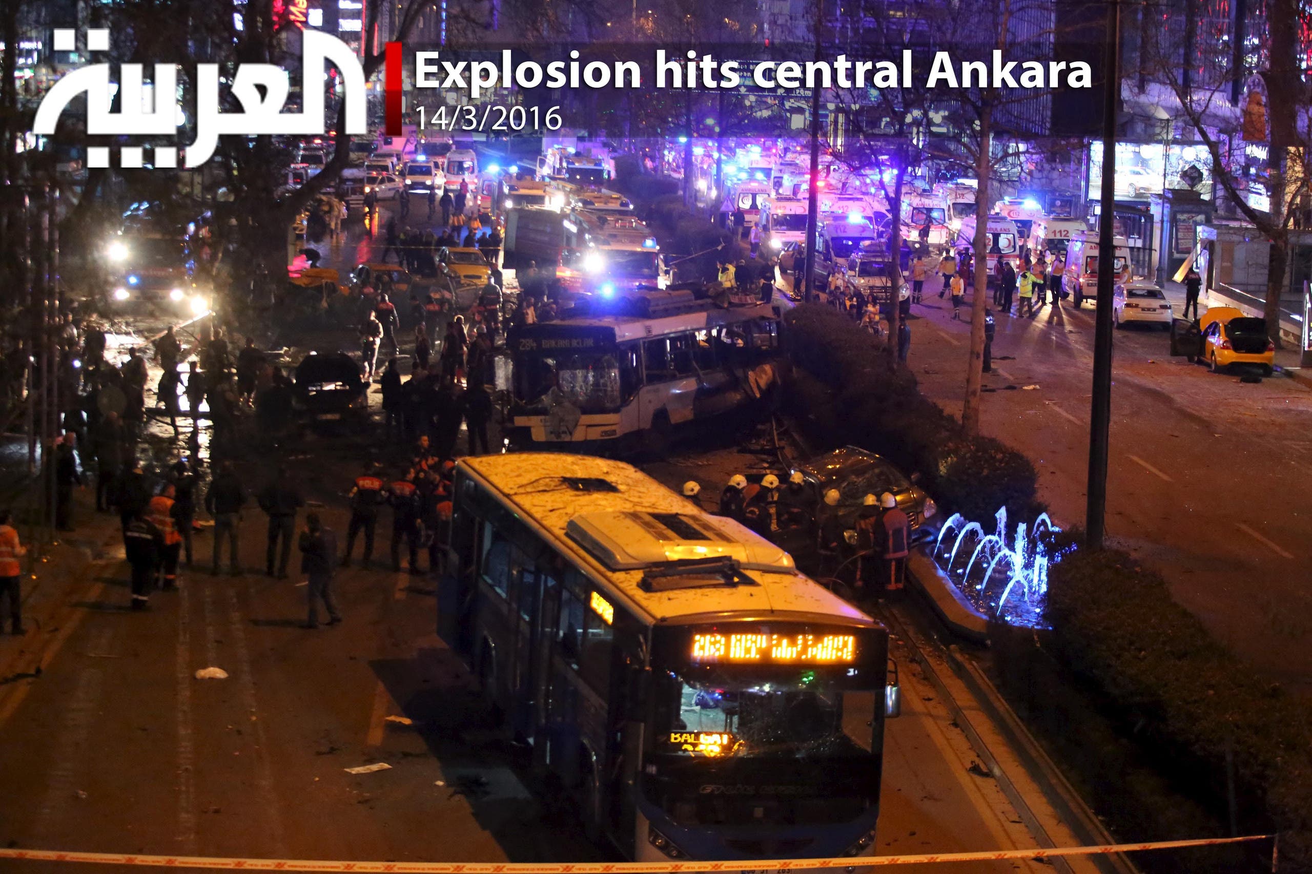 Explosion Hits Central Ankara