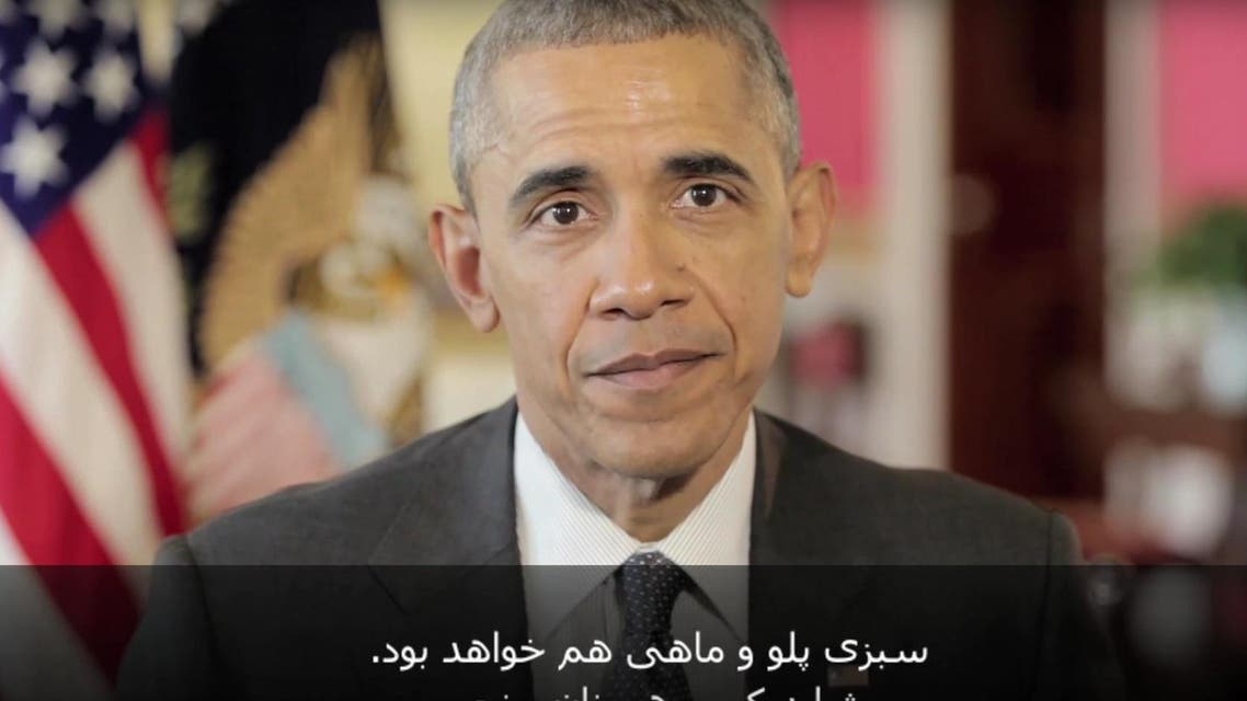 President Barack Obama says the benefits of the Iranian nuclear deal are "undeniable" although it may still take time for people to begin enjoying them. Obama says the deal makes it possible for Iran to rejoin the global economy through increased trade and investment, creating jobs and opportunities for Iranians to sell their goods around the world. Obama says the U.S. still has "profound differences" with Iran, but he says the fact that the countries are talking regularly for the first time in decades could help solve them. Obama addressed the Iranian people in his annual video message marking Nowruz, the Persian New Year.