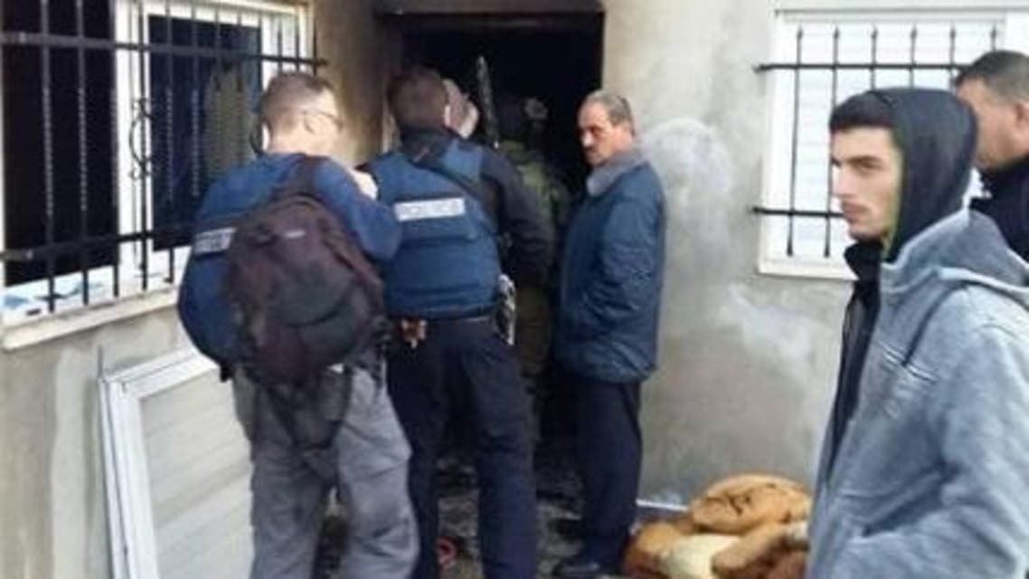 إحراق منزل الشاهد الوحيد في قضية إحراق عائلة دوابشة