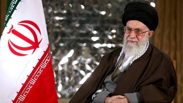 Iran's Supreme Leader Ayatollah Ali Khamenei poses before delivering a speech marking Iranian new year. (Reuters)