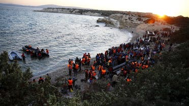 File photo of refugees gathering at a beach to try to sail off for the Greek island of Chios from the western Turkish coastal town of Cesme. (Reuters)