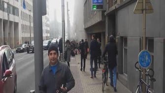 Watch the explosion in Brussels metro station
