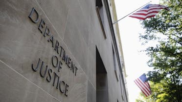 A file photo of the US Justice Department building in Washington, DC. (Reuters)