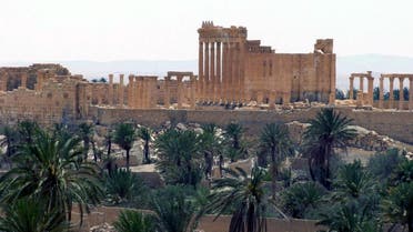 This file photo released on Sunday, May 17, 2015, by the Syrian official news agency SANA, shows the general view of the ancient Roman city of Palmyra, northeast of Damascus, Syria. (AP)