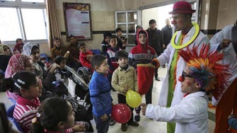 2 Palestinian clowns offer relief to kids in Gaza hospitals