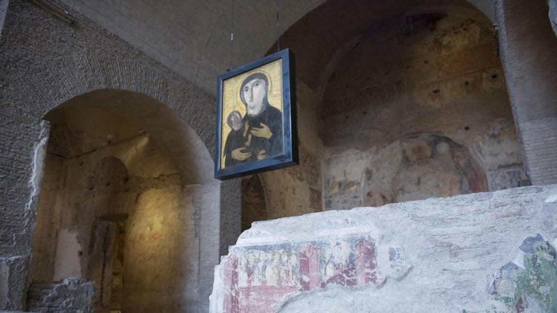 Basilica di Santa Maria Antiqua, Rome (EPA)