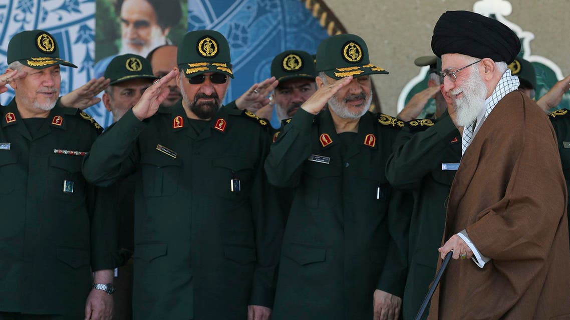 In this picture released by an official website of the office of the Iranian supreme leader on Wednesday, May 20, 2015. (AP)
