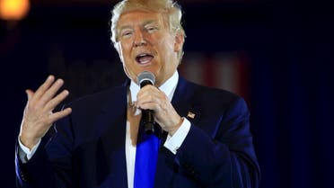 Republican U.S. presidential candidate Donald Trump speaks at the Savannah Center in Cincinnati, Ohio March 13, 2016. (Reuters)
