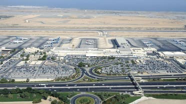 An view shows Muscat's  international airport (AP)