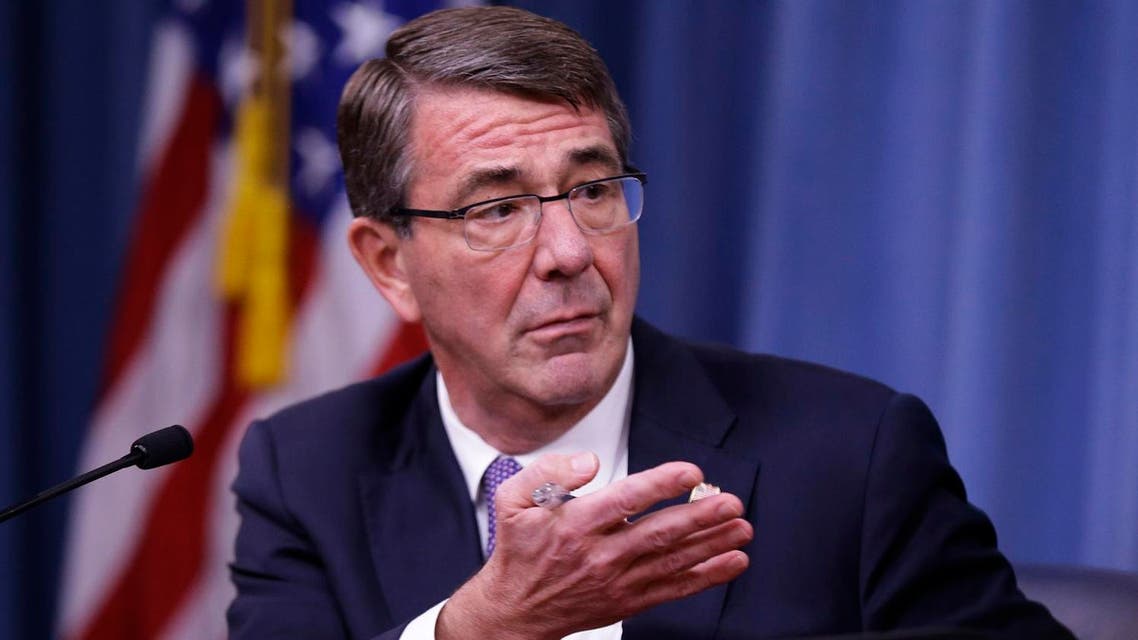 In this March 25, 2016 file photo, Defense Secretary Ash Carter speaks during a news conference at the Pentagon. Newly released documents show Carter used his personal email account for government business for nearly a year, until December 2015 when news reports revealed the practice. (AP)
