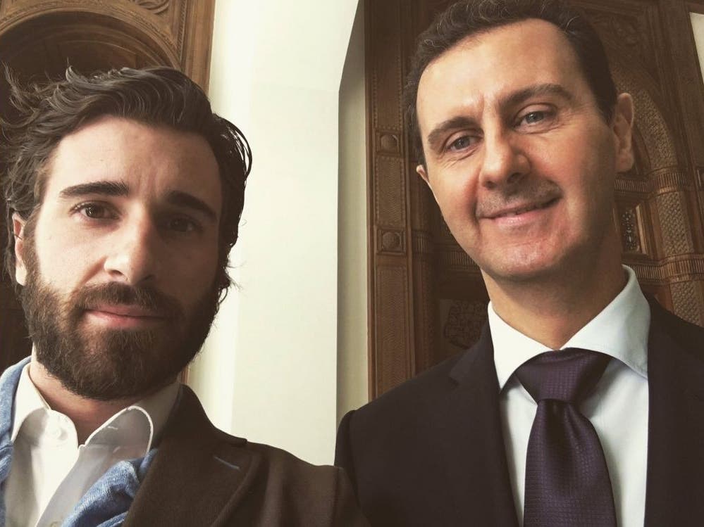 Selfie with Assad causes stir on social media