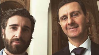 Selfie with Assad causes stir on social media