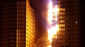Fire rips through UAE residential skyscraper 