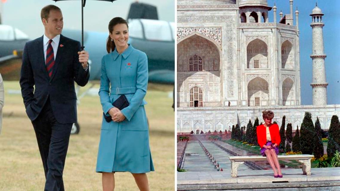 More than two decades after Britain's Princess Diana was pictured forlornly alone at the Taj Mahal, her son Prince William and his wife Kate will visit the Indian landmark REUTERS