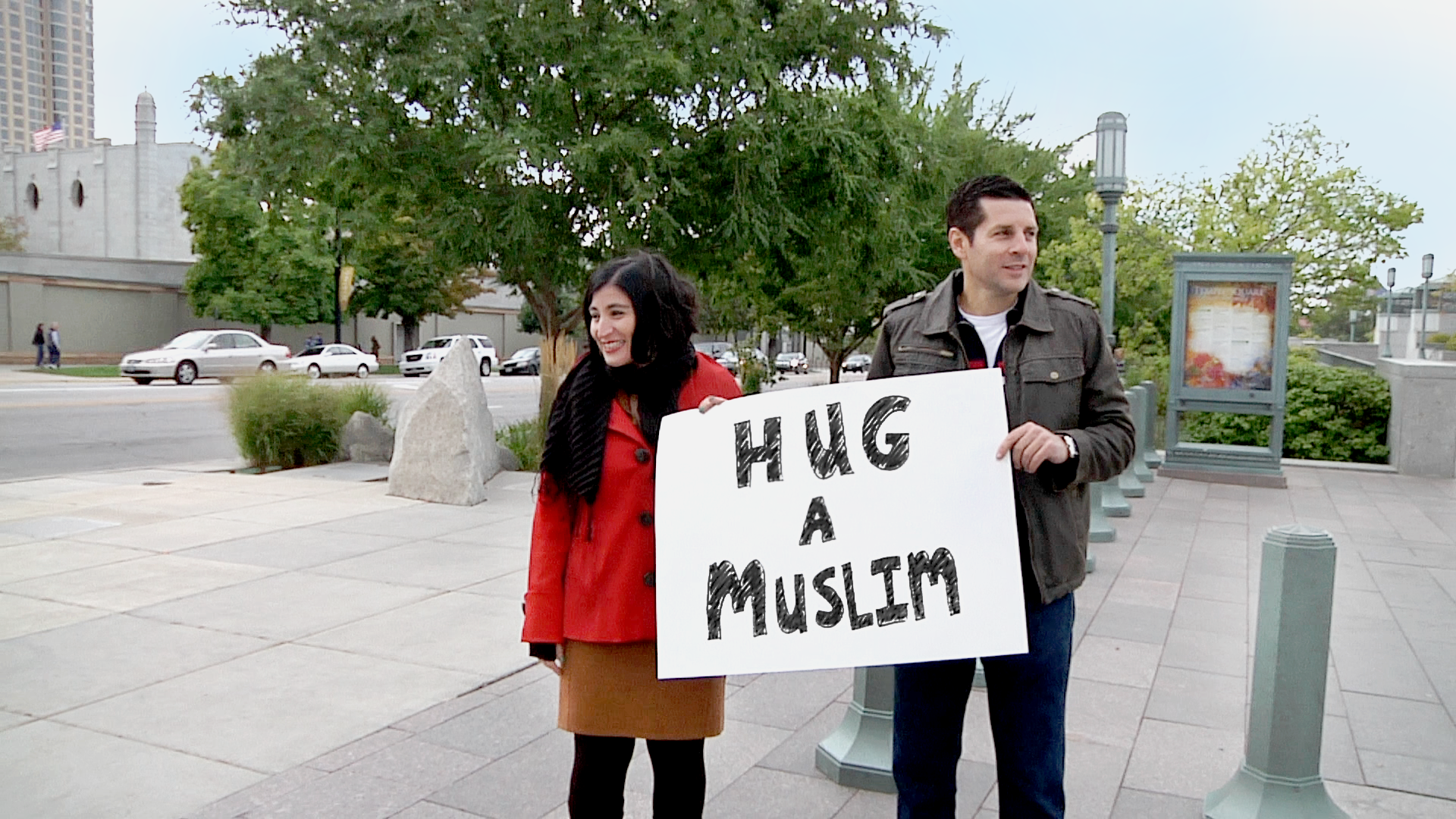  The ad campaign strives to combat negative perceptions of Muslims. (Courtesy: Negin Farsad and Dean Obeidallah)