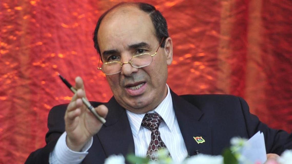 Ibrahim Dabbashi gestures as he delivers a seminar titled ''Transitional Justice'', in Benghazi January 24, 2012. (Reuters)