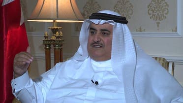 Sheikh Khalid bin Ahmed Al Khalifa said Iran needs to widely change its regional behavior before meaningful dialogue. (Al Arabiya)