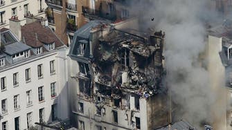 Spectacular gas blast rocks central Paris apartment block