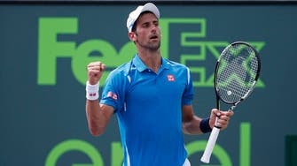 Djokovic beats Goffin to reach Miami Open final