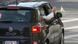 Fiat used by pope in New York fetches $300,000