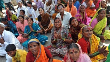 Around 80 percent of India's 1.2 billion population is Hindu, but the country is also home to large numbers of Muslims, Christians and Buddhists (File Photo: AFP)