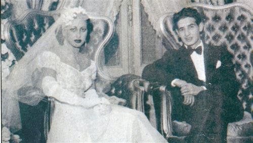 صورة لحفل زفاف الصحافي احسان عبد القدوس